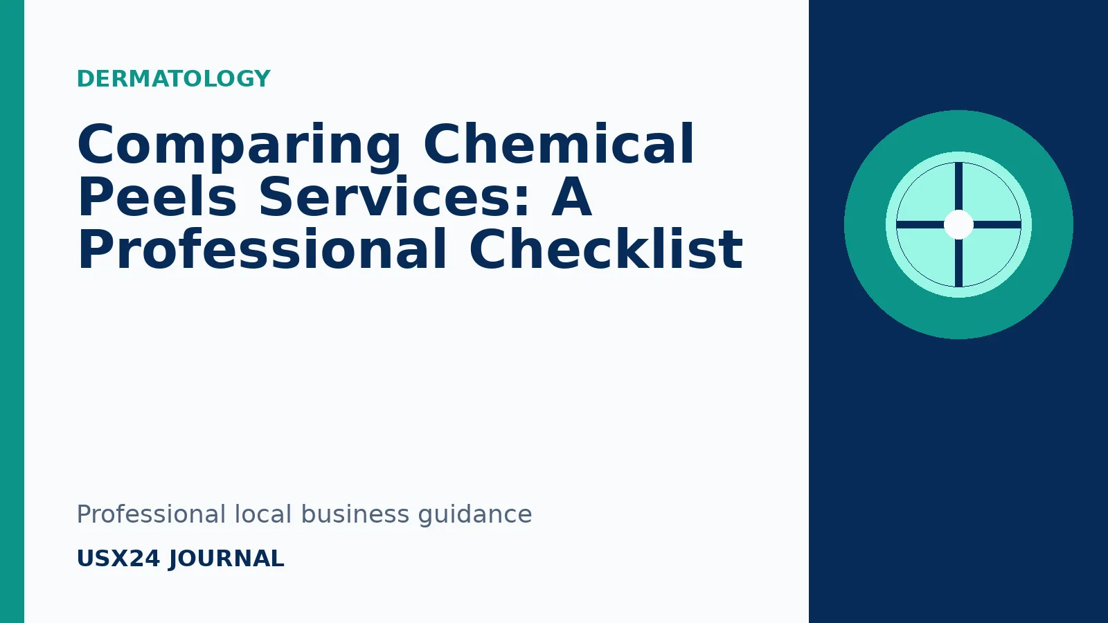 Chemical Peels professional guide from USX24