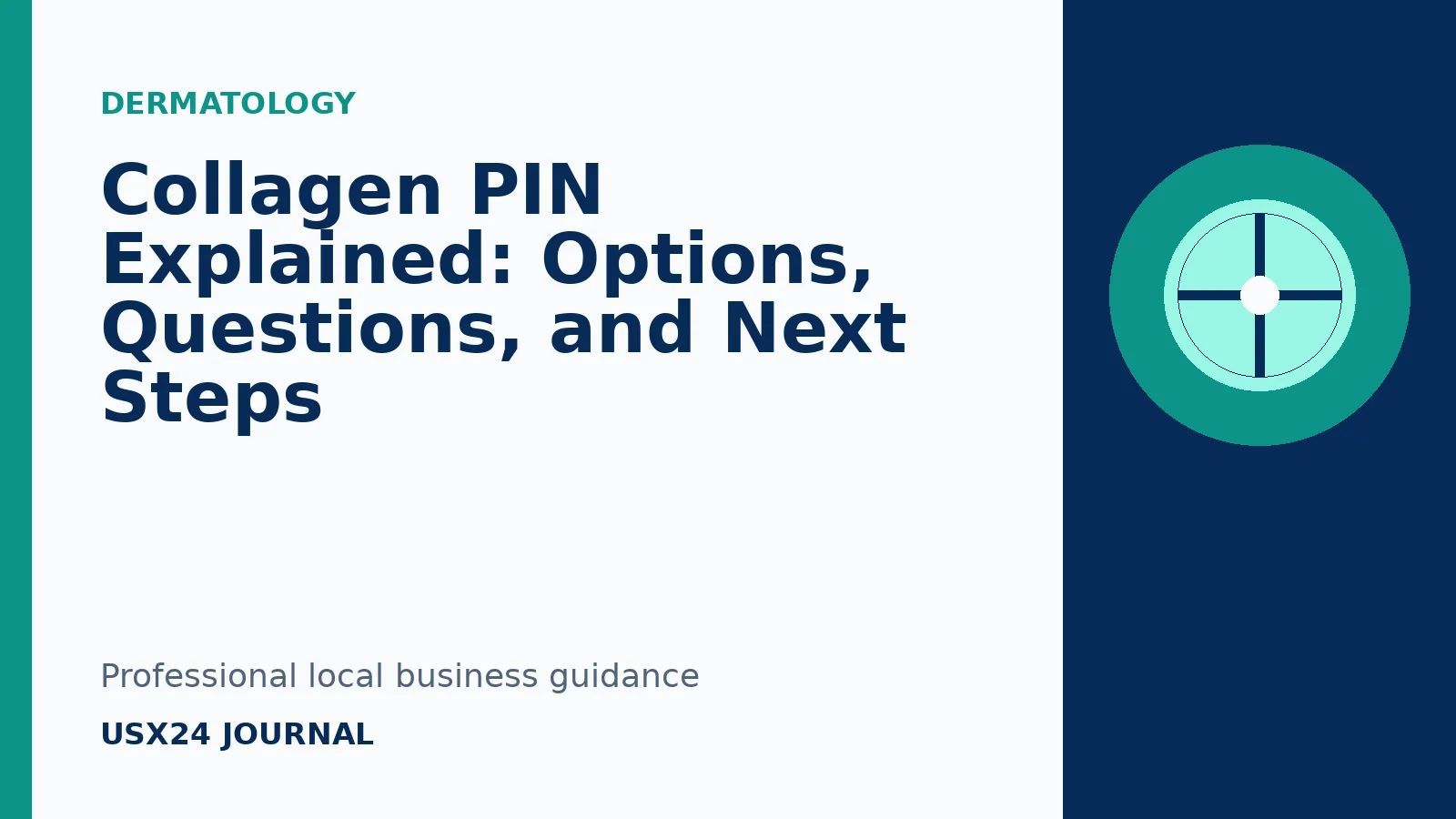 Collagen PIN professional guide from USX24