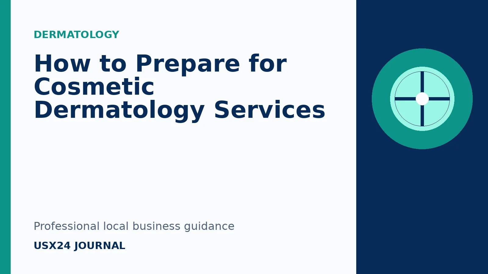 Cosmetic Dermatology Services professional guide from USX24
