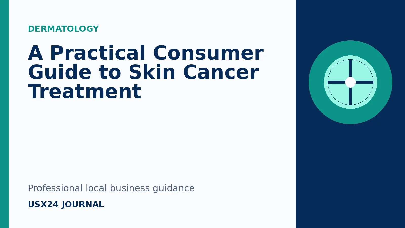 Skin Cancer Treatment professional guide from USX24