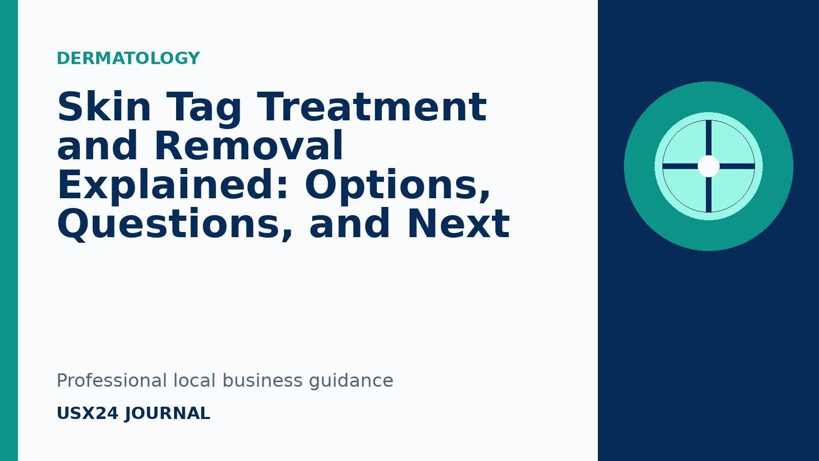 Skin Tag Treatment and Removal professional guide from USX24