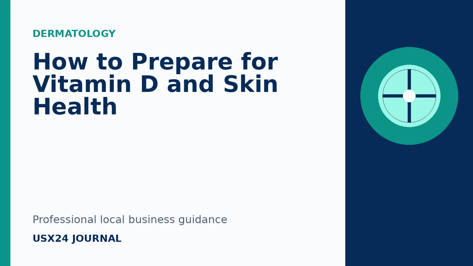 Vitamin D and Skin Health professional guide from USX24