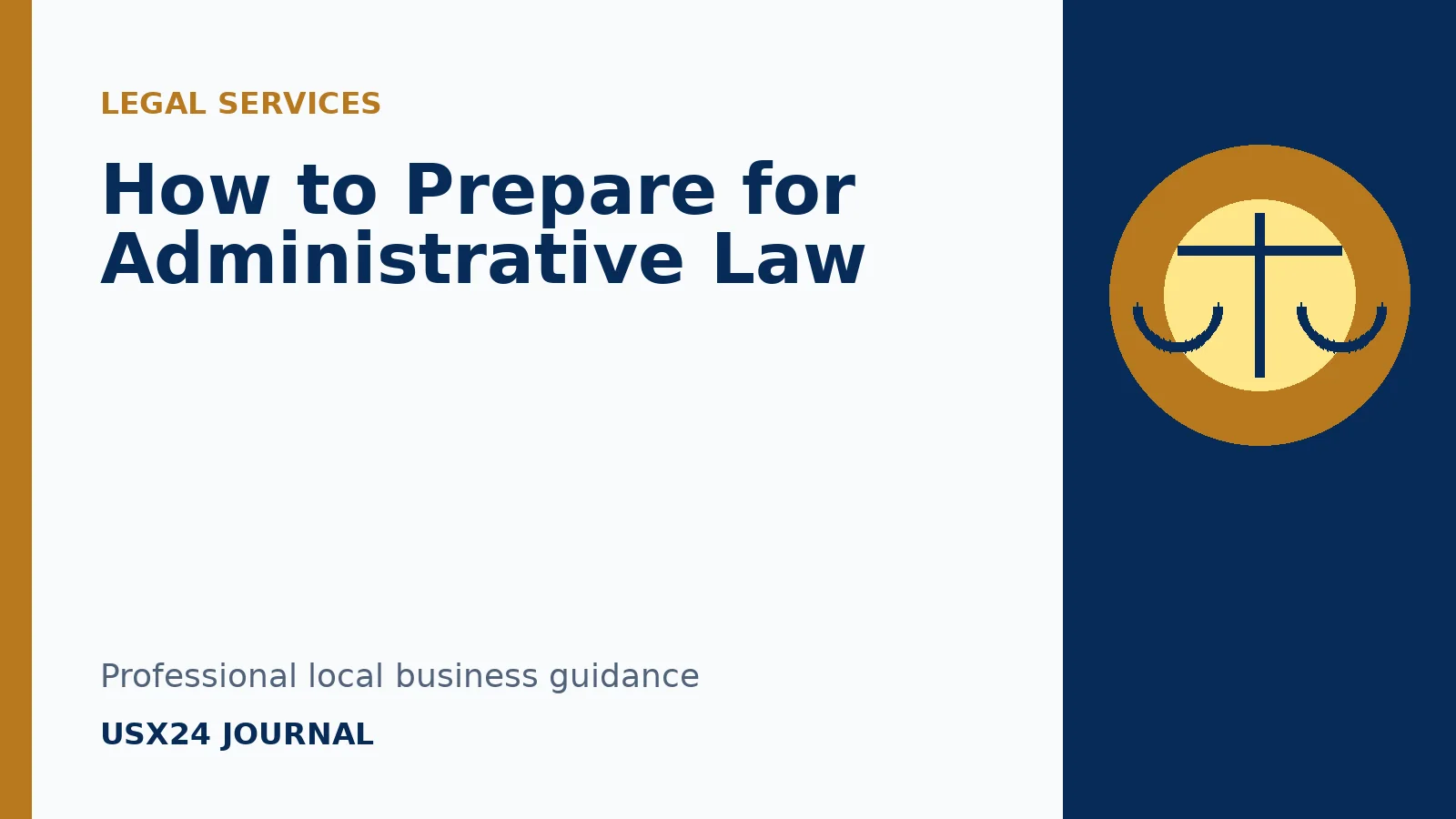 Administrative Law professional guide from USX24