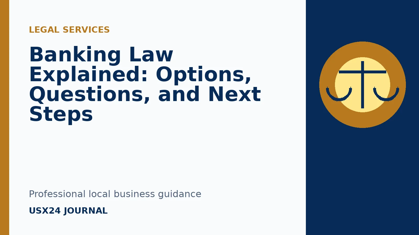 Banking Law professional guide from USX24