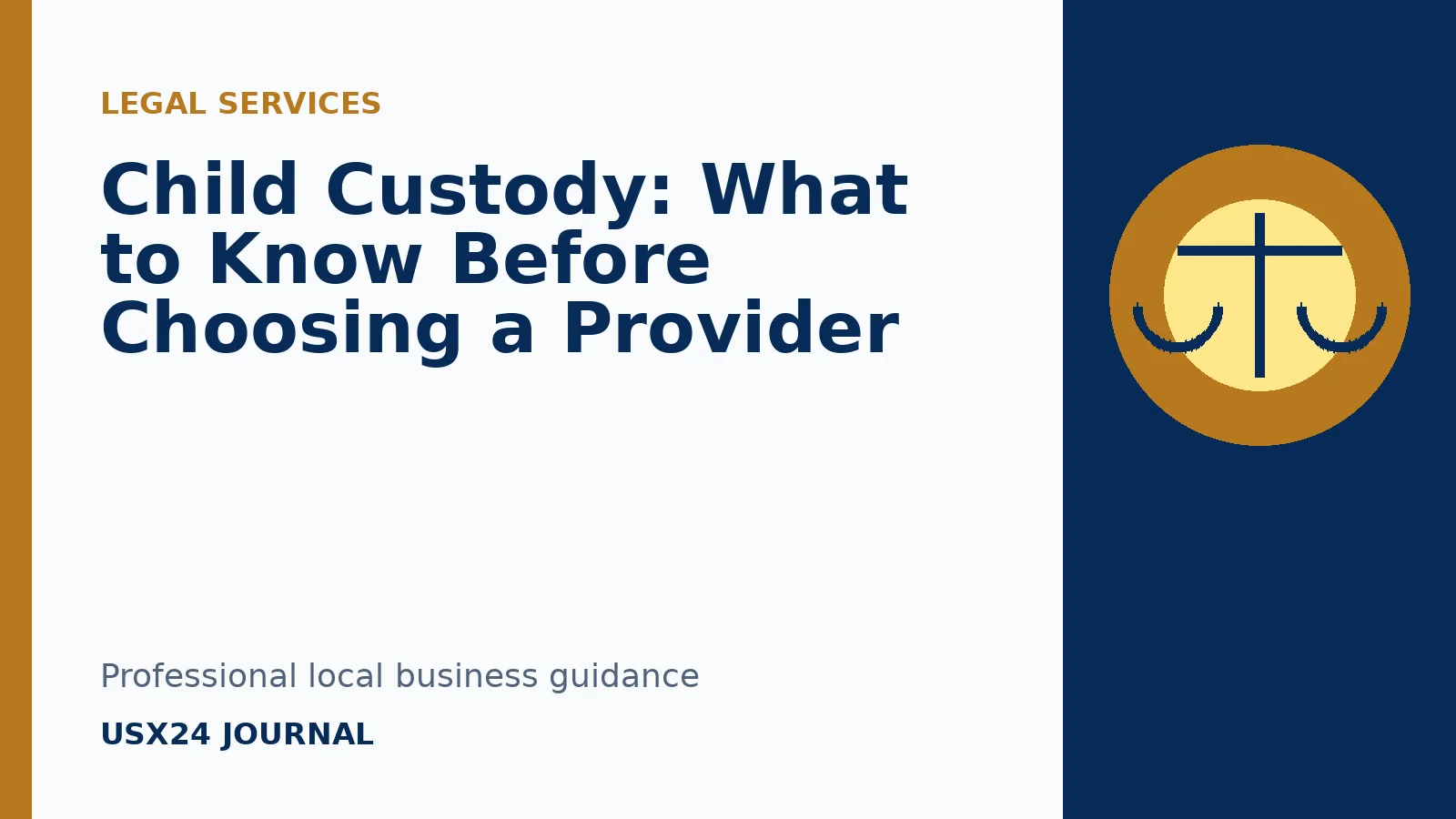 Child Custody professional guide from USX24