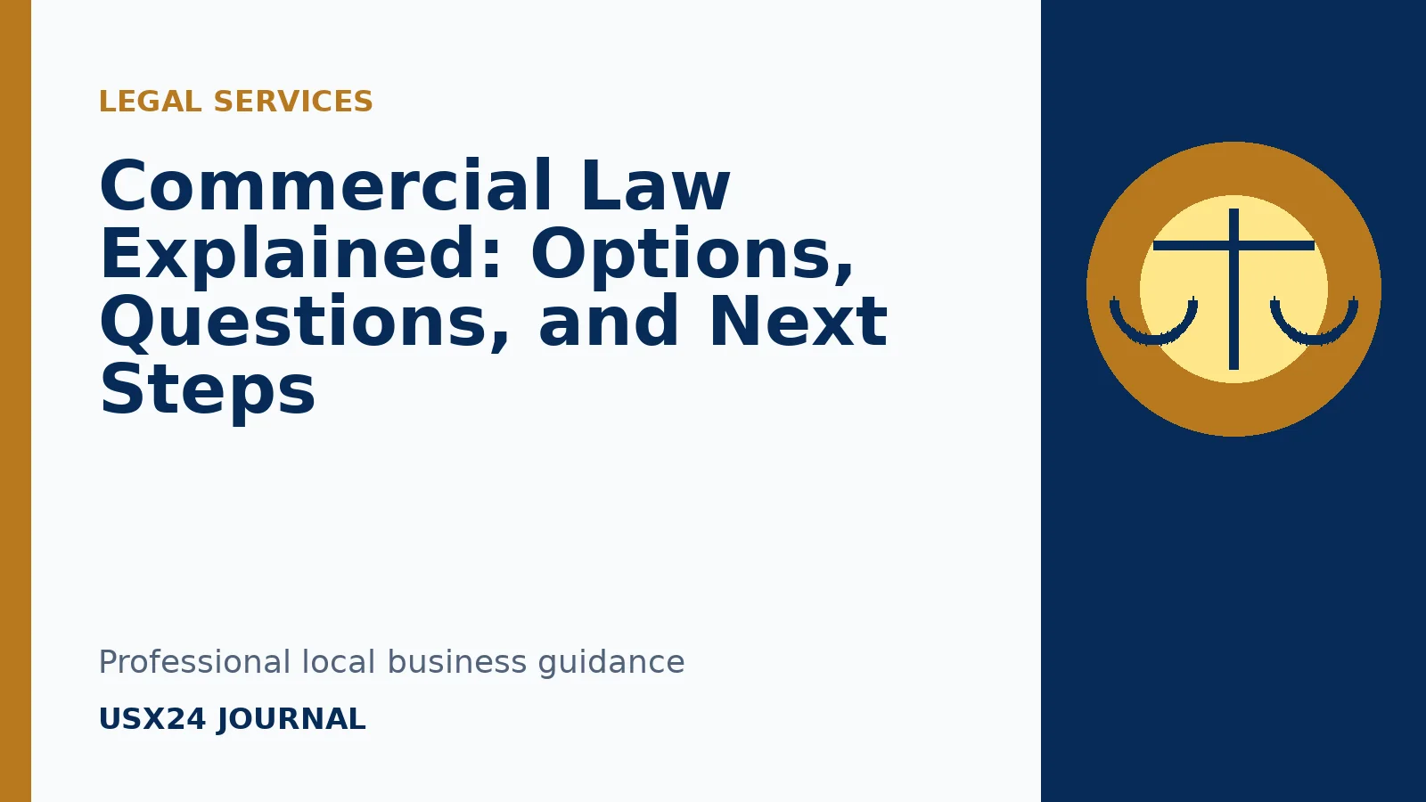 Commercial Law professional guide from USX24