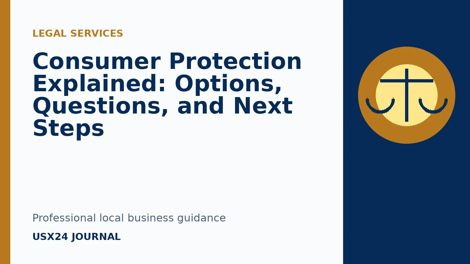Consumer Protection professional guide from USX24