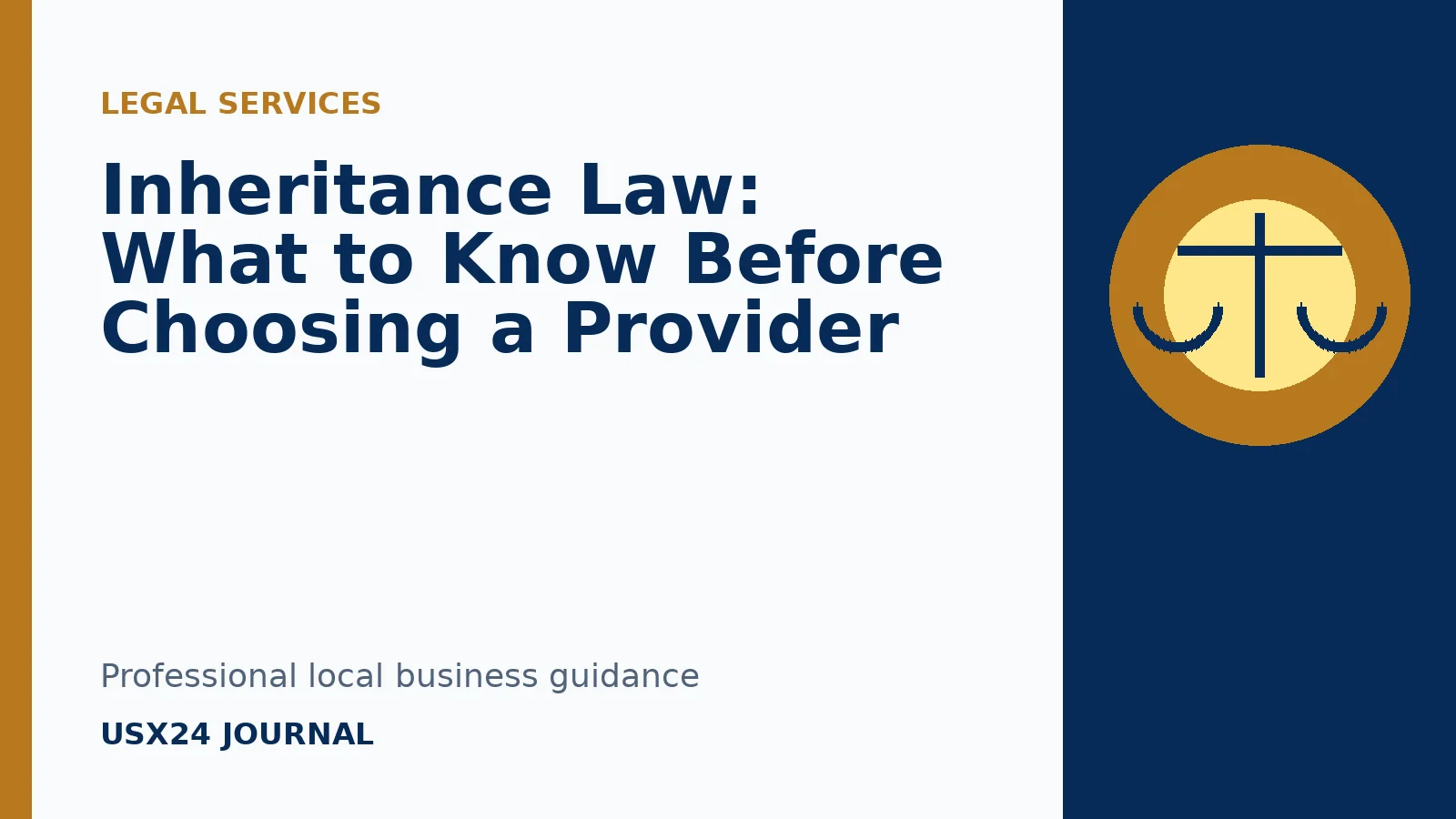 Inheritance Law professional guide from USX24