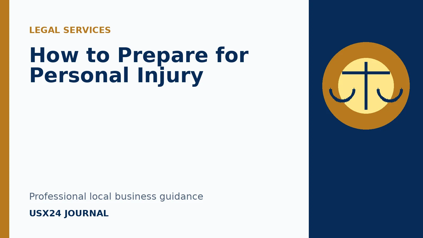 Personal Injury professional guide from USX24