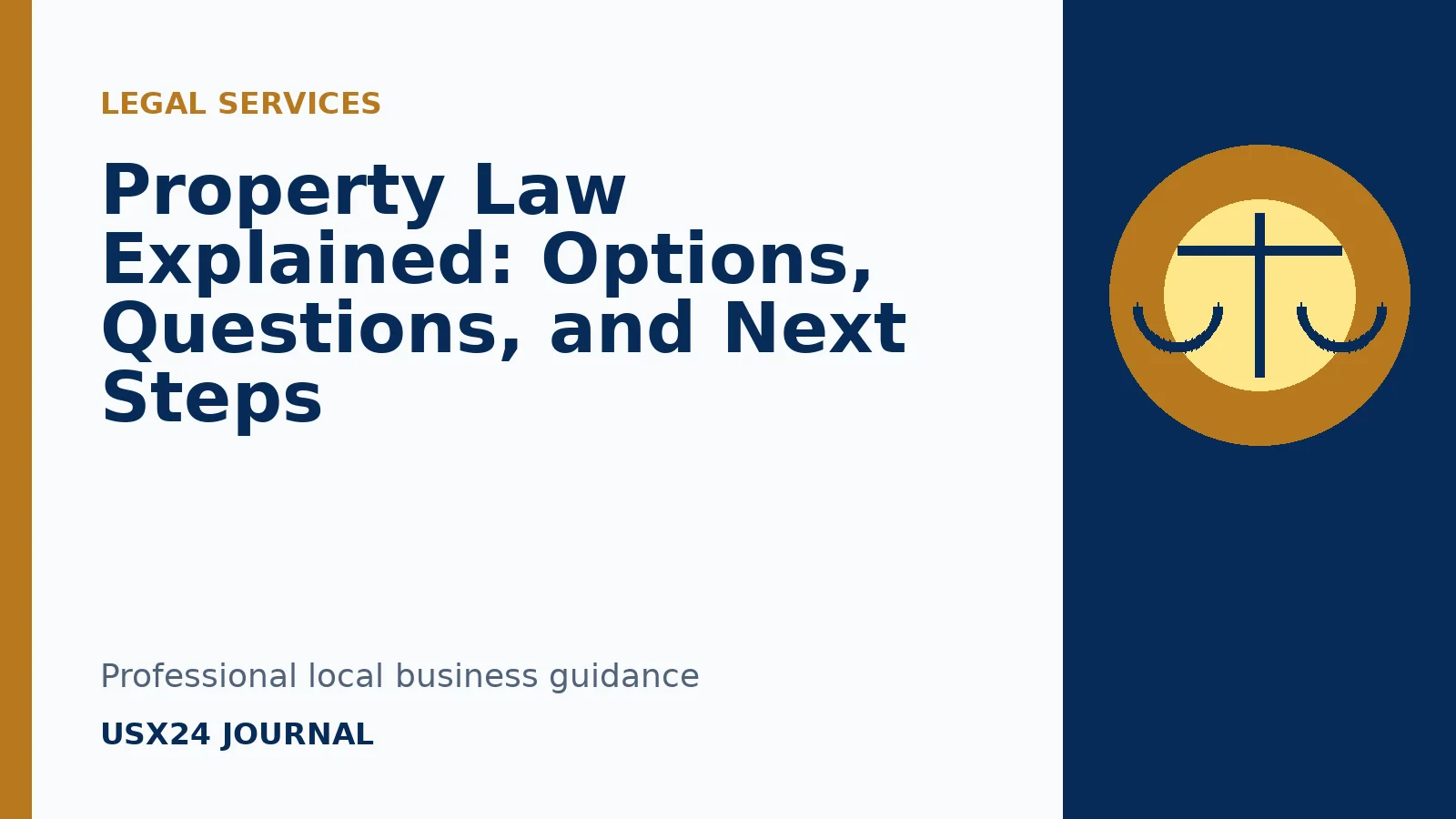 Property Law professional guide from USX24