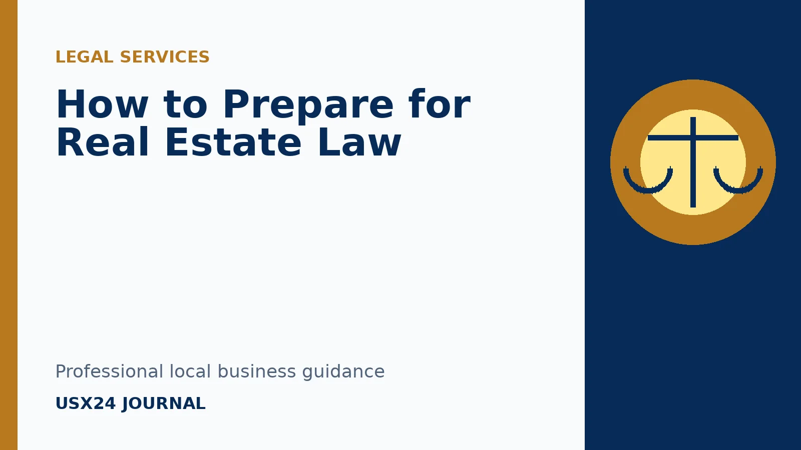 Real Estate Law professional guide from USX24