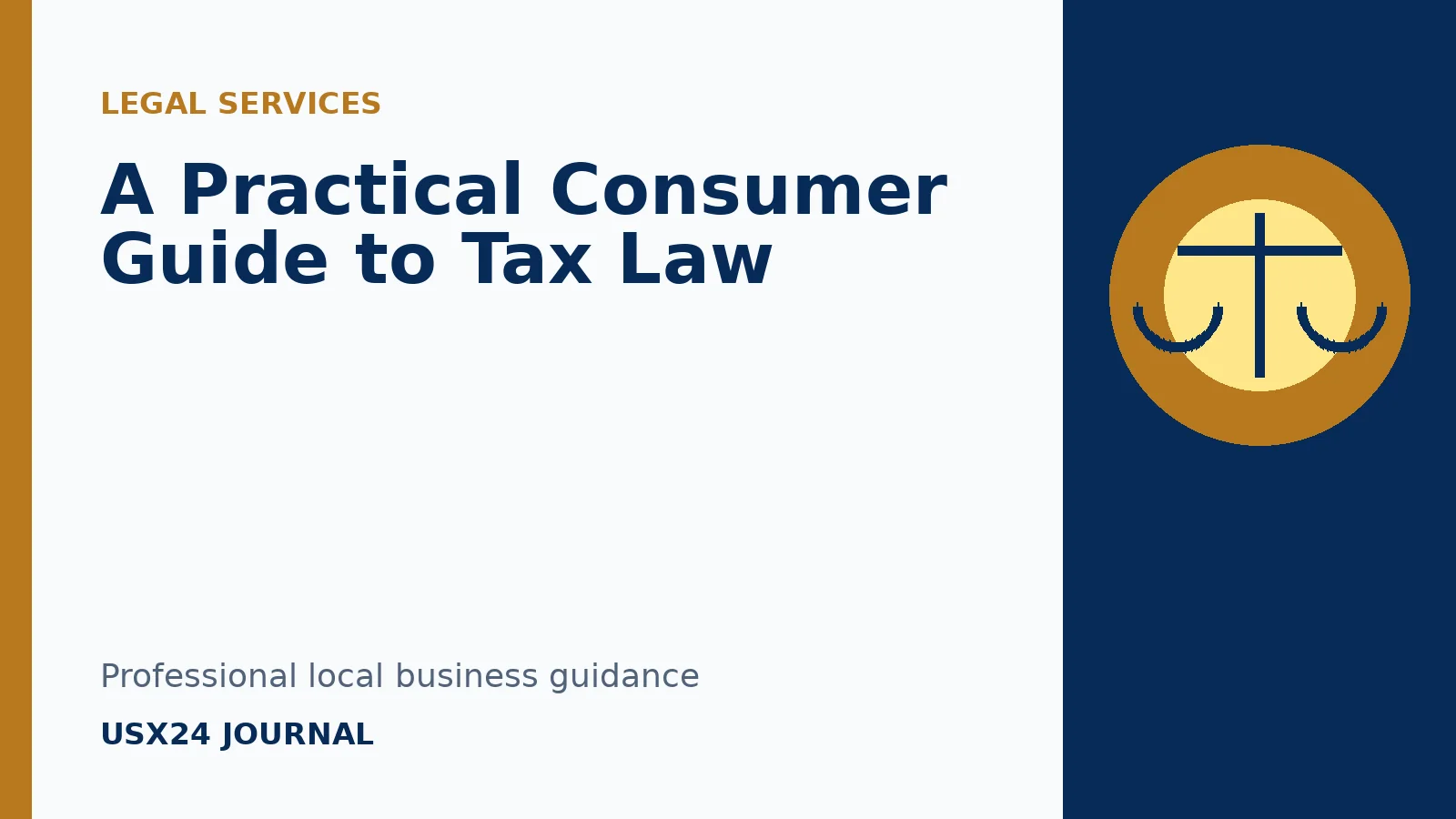 Tax Law professional guide from USX24