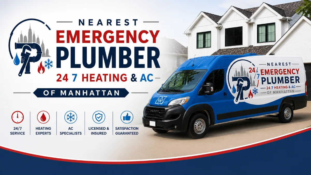 Nearest Emergency Plumber 24 7 Heating & AC of Manhattan