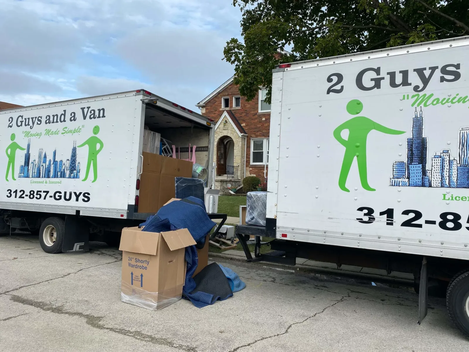 2 Guys and a Van Movers Chicago