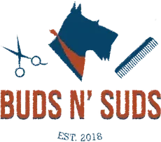 Buds. N' Suds Dog Grooming logo