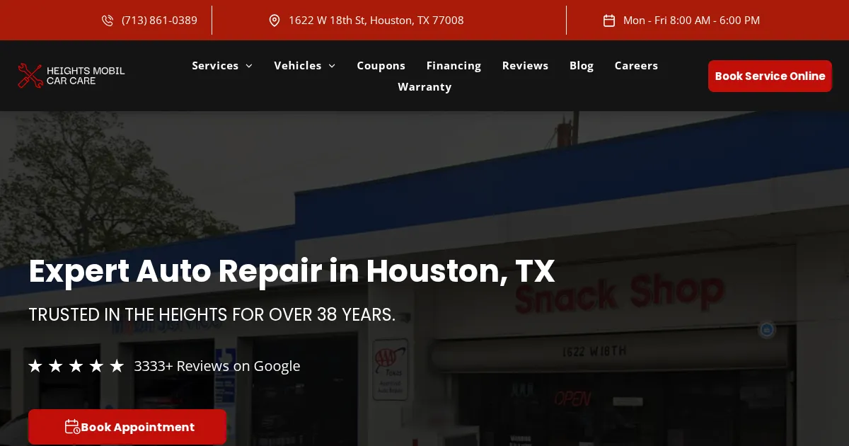 Heights Expert Automotive, formerly Heights Mobil Car Care