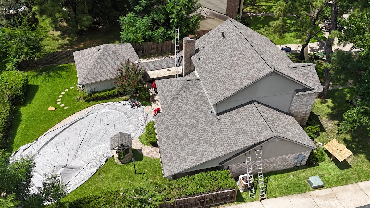 Moss Roofing Houston