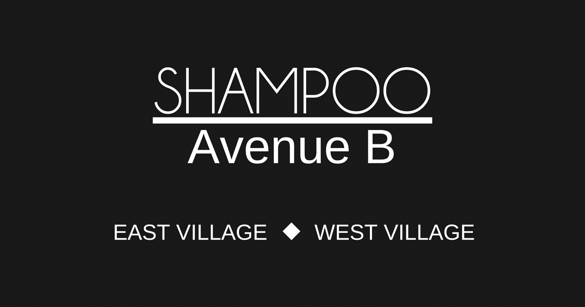 Shampoo Avenue B