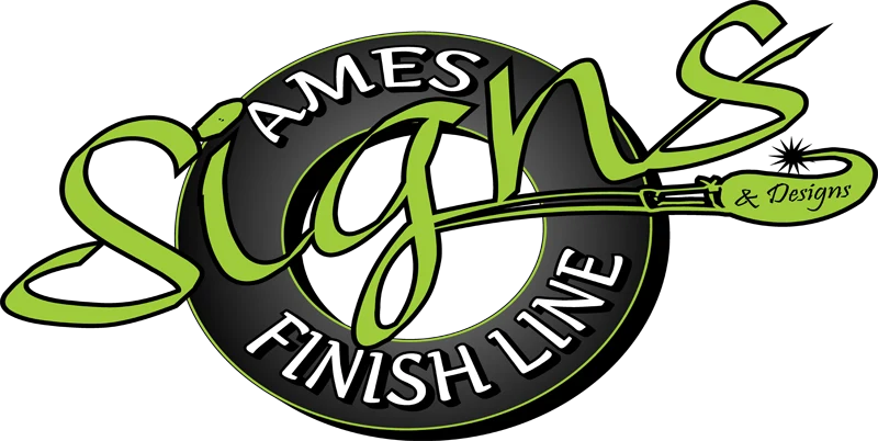 Ames' Finish Line Signs & Designs logo