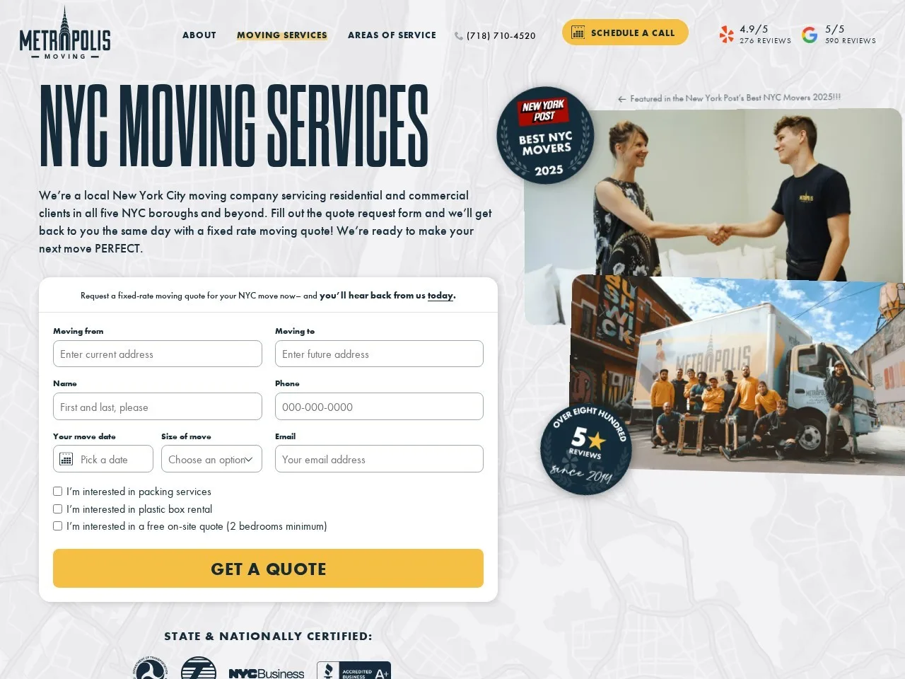 Metropolis Moving - NYC Movers photo 2