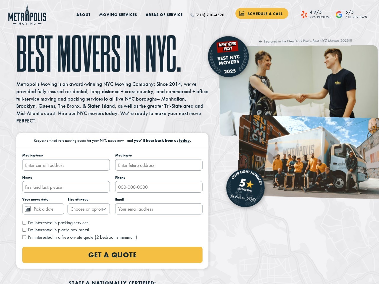Metropolis Moving - NYC Movers