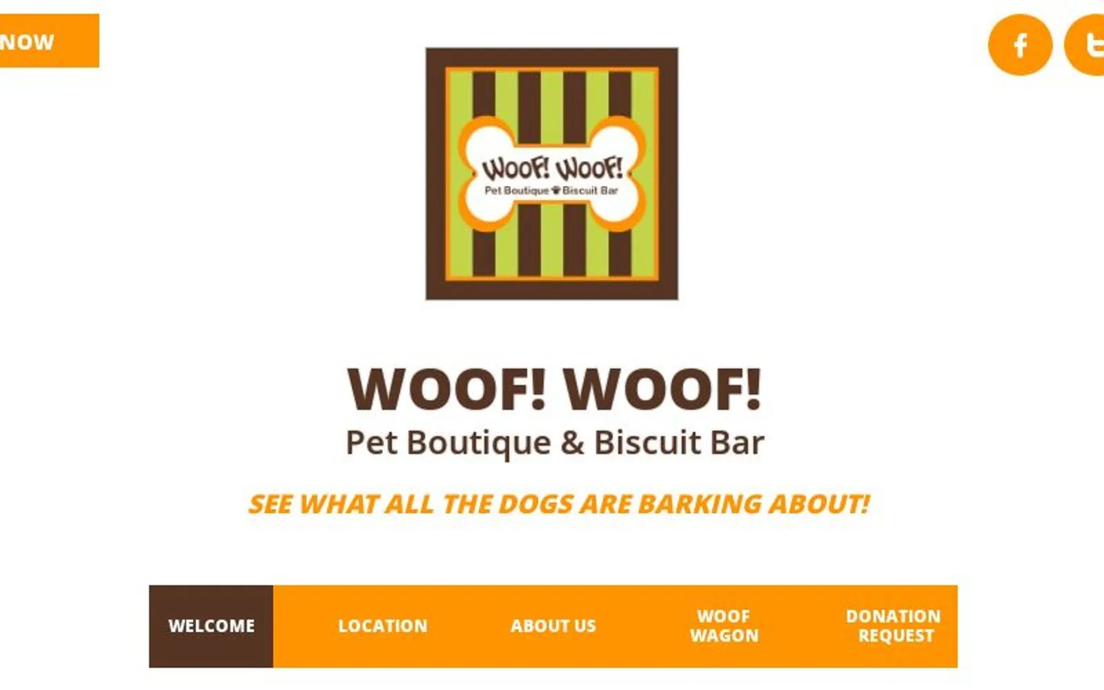 WOOF! WOOF! Pet Boutique & Biscuit Bar