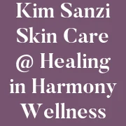 Kim Sanzi Skin Care @ Healing In Harmony logo