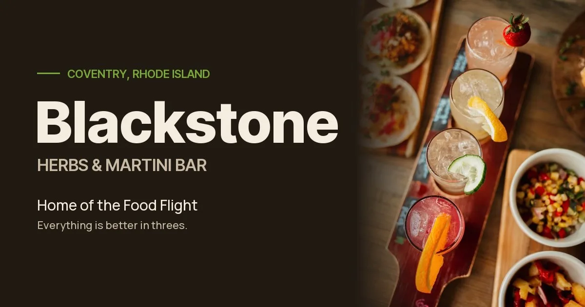 BlackStone Herbs & Martini Bar