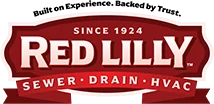 Red Lilly Plumbing logo