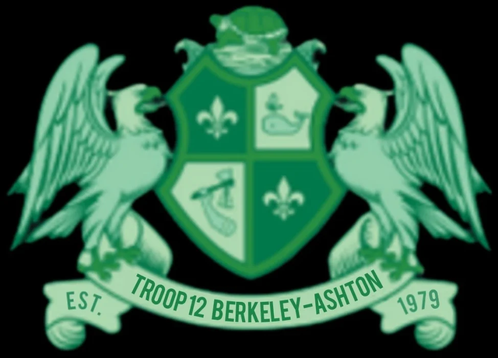 Troop 12 Berkeley-Ashton logo