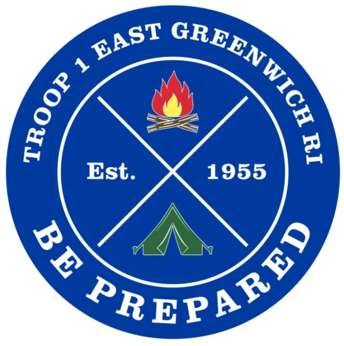 Troop 1 East Greenwich logo