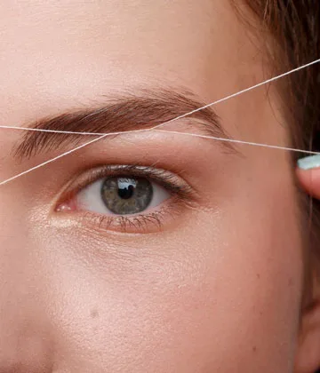 Hema eyebrow threading photo 5